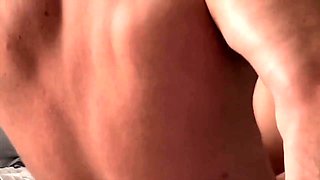 Blonde MILF in Crotchless Lingerie Gets Creampied