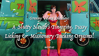 Granny Velma Dinkley: a Slutty Sleuth's Fingering, Pussy Licking & Missionary Fucking Orgasms! 8623fap