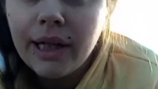 Blonde teen Sierras first erotic masturbation video