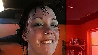 Glory Hole Blowjobs and Brunettes