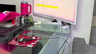 Job Interview Turned Into a Hardcore Sex Session - the Boss Almost Found Us Out!