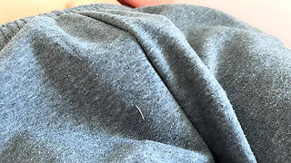 Stepbrother cums in my panties and I will wear them at the gym