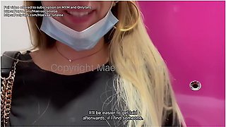 Stranger Challenge - I Ask A Stranger To Fuck Me In The Toilets Of The Paris Airport - Maevaa Sinaloa