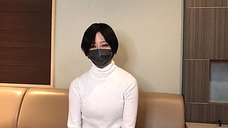 ショートカット美女のフェラこっくんshort-haired Beautys Blowjob & Swallow
