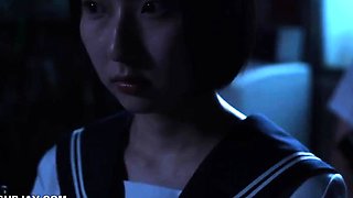 Japanese Teen In Uniform Banged Sideways