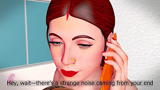 Thirsty Bhabhi 4 Indian Desi 3D Animated Mahan Sasurji