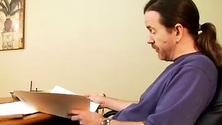 Amateur Busty Brunette Striptease