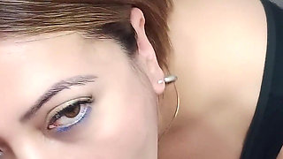 Gym Latina MILF Gives Blowjob, Rides Hard and Gets Cum in Her Mouth at My House