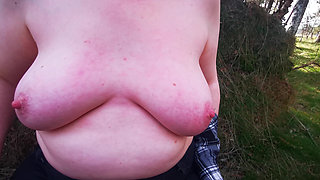 Happy Titslapping in the Woods and Parking Lot