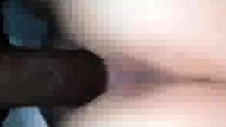 Amateur wife fuck black stud on bed so rough hh