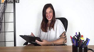 Naughty Professor Teaches Her Student 18+ How To Worship Delectable Feet