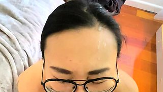 Amateur girl blowjob cumshot for cash 03