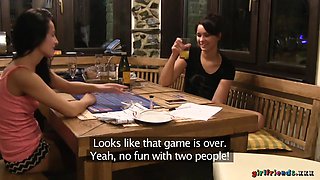 She cums even tighter when she films her buddy licking her Hairy Pussy - full gig - girlfriends porn