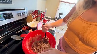 Baking Cookies With My Sweet Blonde Step Daughter : : Dirty Tale :