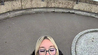 Giuliana is taken to the belvedere in France