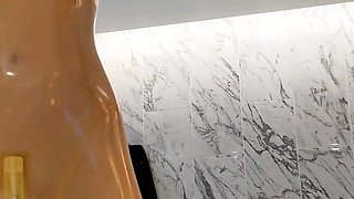 Small tit girl Georgia Jones masturbating in panties