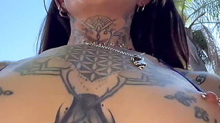 POV - Drilling the Petite Pussy of Tattoed Babe Bella Liora