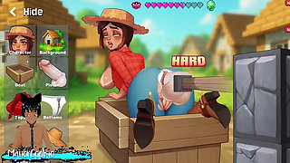 Lovely Craft The piston Trap Minecraft - Alex uses the fuck machine as well as the villager.