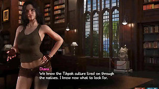 Treasure of Nadia: a threesome, Thai massage fuck session ep 157