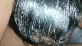 Father in Law's Gigantic Dick Hangs Out Under His Sarom for Step Daughter