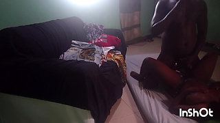 I was alone at home when a stranger girl came to offer me sex