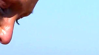 Boat Threesome Blonde Babes Suck and Fuck Outdoor