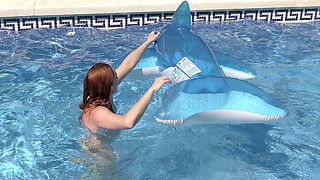 Naked Pool Toy Challenge
