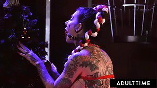 ADULT TIME - Santa Stuffs Naughty Joanna Angels ASS Like A Holiday Stocking - FREE FULL SCENE