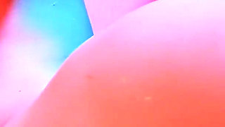 Cute bitch roughly fucks herself in the ass with hand and uses a pump