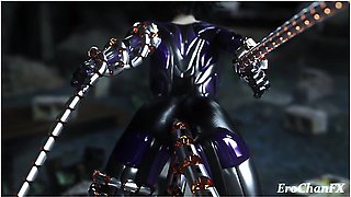 Alita Battle Angel Bound And Fucked By Atomic Heart Machine With Sweet Hole