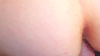 His Cock Drools Over My Mature Pussy. Double Cum on My Big Ass 4K