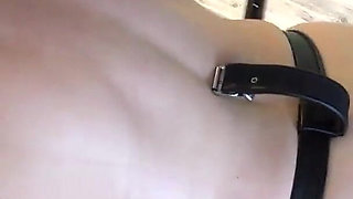 Slave MILF Punished in the Stocks and Fucked Hard
