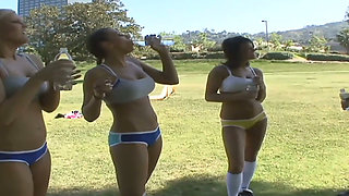 I Tried Lesbian and See if I Liked It - Foursome Lesbian Play with Amazing Toys