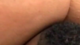 Chunky White Blonde Gets Banged by a Big Black Cock