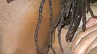 WildEnglishBBW New years Eve BBC Nata4sex licking pounding my pussy outdoors