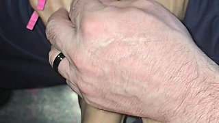Melove Long Toes are Getting a Pedicure from Daddy