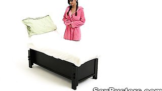 Mystery Mia Khalifa at reverse cowgirl sex