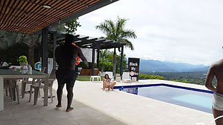 Maria Mendez Takes Rough Anal in an Outdoor Gangbang