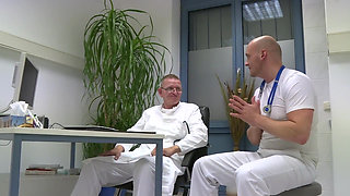 Blonde Patient Gets Wild Gyno Exam Fuck