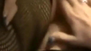 French Lady in Fishnets Got Her Pussy Hardcore Fucked