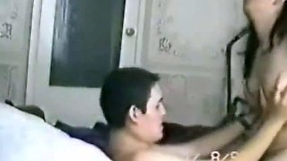 Cheating Asian MILF Caught on Tape with Lover