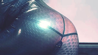Sexual Latex Model with Big Ass and Natural Tits Loves to Seduce.