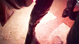 PVC & Boots Hotwife dogging meet