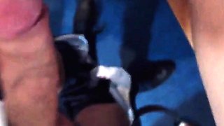 BIG-TITTED EMMA'S NAUGHTY OFFICE AFFAIR CATCHES A CUM SHOWER