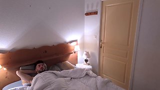 Lola D and Paola: Mature Duo Share Bed with Her Guy