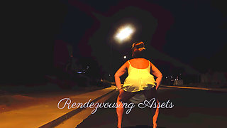 Empty Road, Late Night, and One Nude Couple!