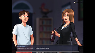 Hot Teacher Finally Takes the Massive Cock - Summertime Saga (Dubbed)