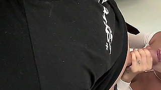 We Fuck in the Elevator and a Neighbor Catches Us