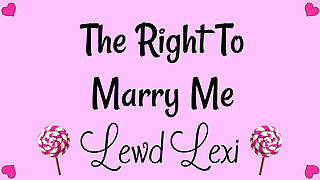 The Right to Marry Me Audio