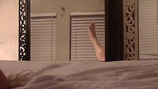 Sexy Real Mature Homemade Bedroom Scene with Mirror Reflection Intense with Many Shaking Orgasms and Deep Thrusts